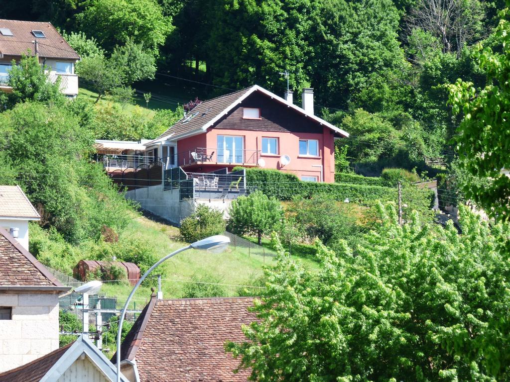 La Colline Aux Yeux Doubs Bed and Breakfast Baume-les-Dames Exteriör bild