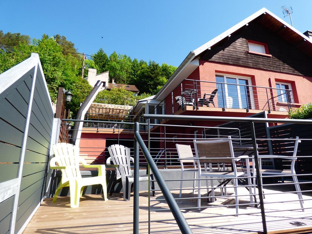 La Colline Aux Yeux Doubs Bed and Breakfast Baume-les-Dames Exteriör bild