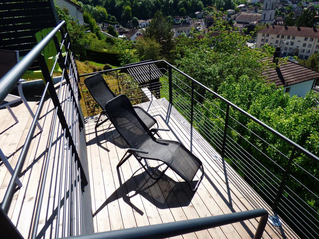 La Colline Aux Yeux Doubs Bed and Breakfast Baume-les-Dames Exteriör bild